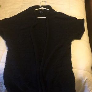 Women’s black sweater cardigan